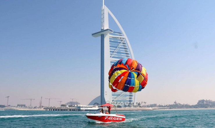 Parasailing In Dubai in Jumeirah