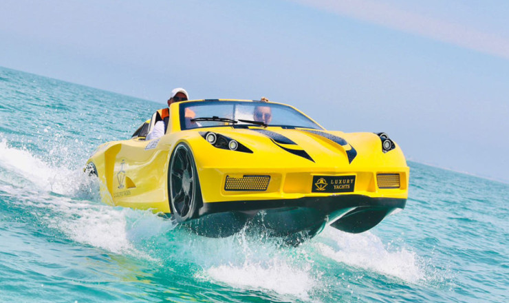 Jet Car Ride in Dubai in Jumeirah
