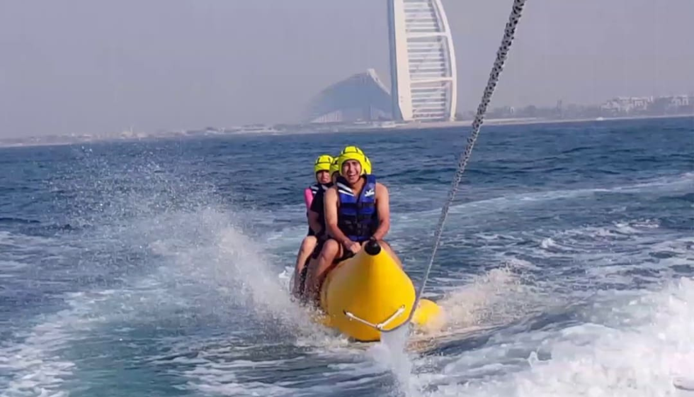 Banana Boat In Dubai Jumeirah
