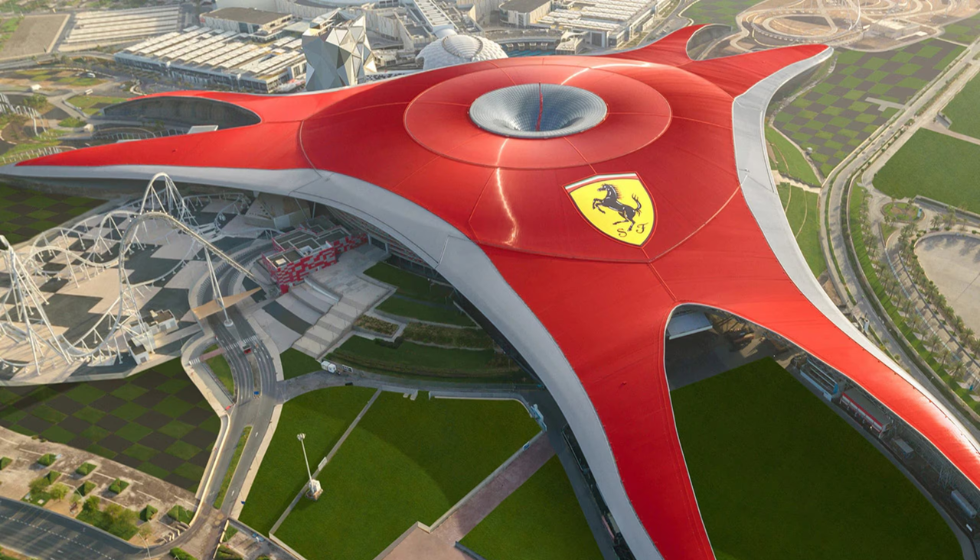 Тематический парк  Ferrari World в Абу-Даби