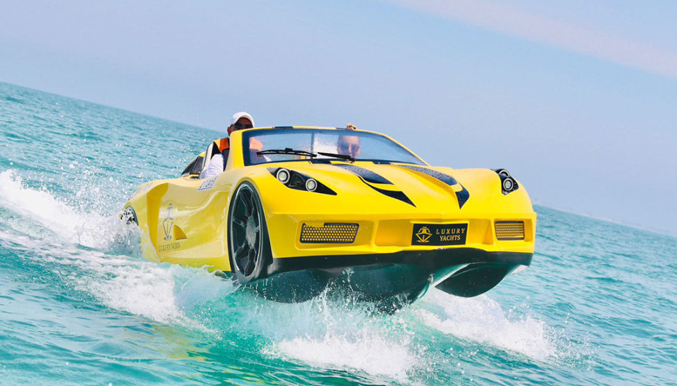 Jet Car Ride in Dubai in Jumeirah