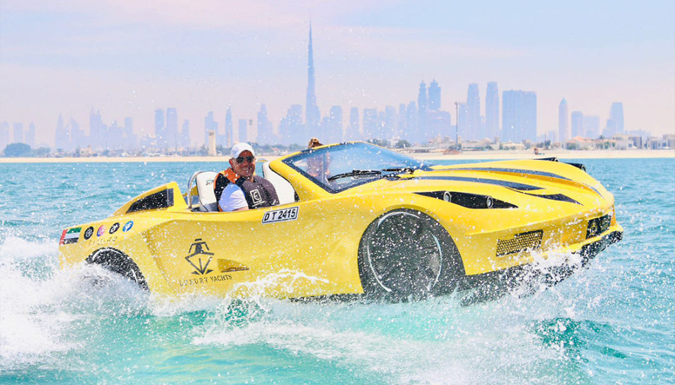 Jet Car Ride in Dubai in Jumeirah