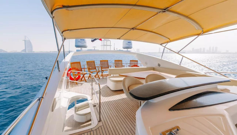 Rent Private Yacht Sunseeker 82 Why Not In Dubai HARBOUR