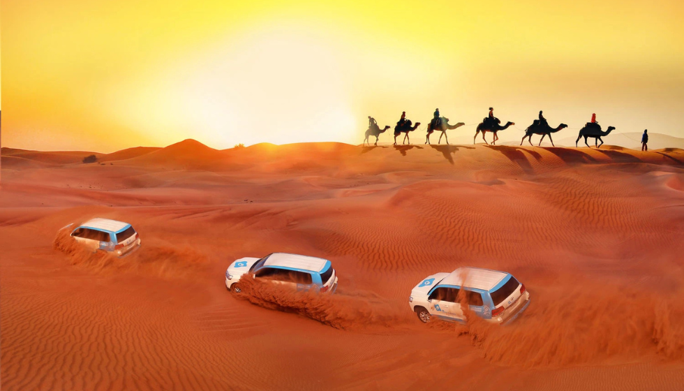 Desert Safari Dune bashing In Dubai