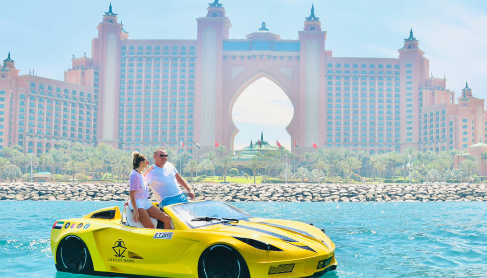 Jet Car Ride in Dubai in Jumeirah