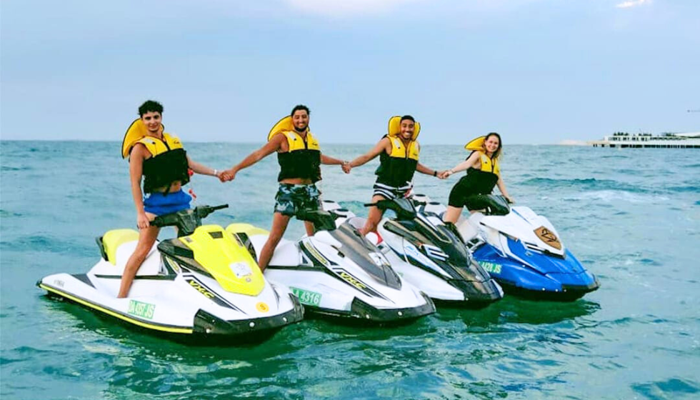 Jet Ski in Dubai in Jumeirah