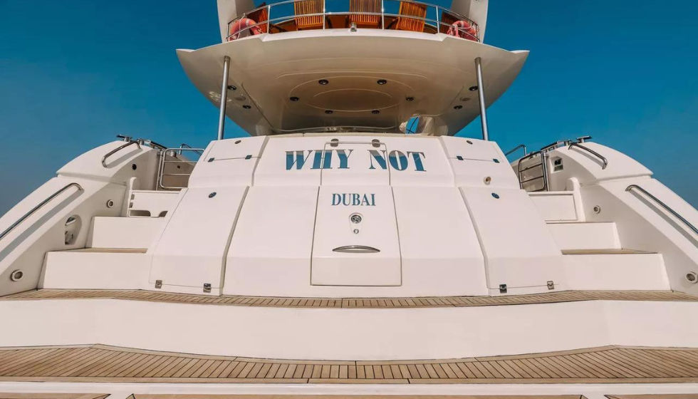 Rent Private Yacht Sunseeker 82 Why Not In Dubai HARBOUR