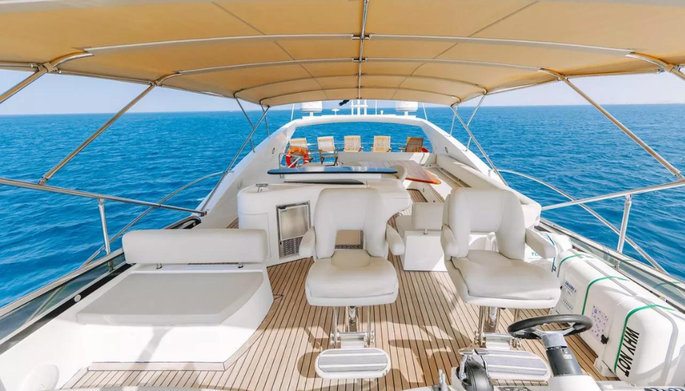 Rent Private Yacht Sunseeker 82 Why Not In Dubai HARBOUR