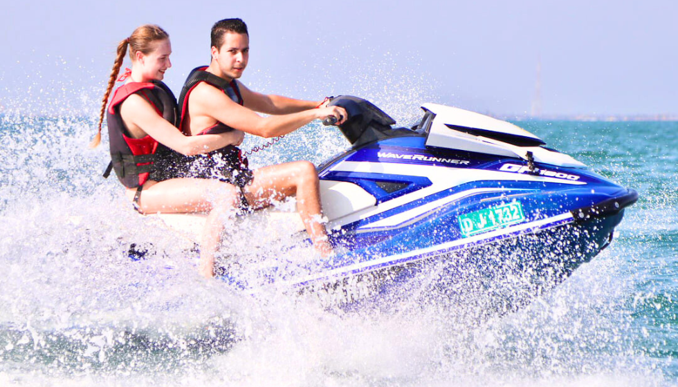 Jet Ski in Dubai in Jumeirah