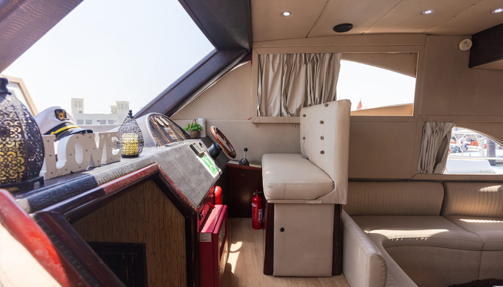Yacht 55 Feet Rental in Dubai For 12 Persons